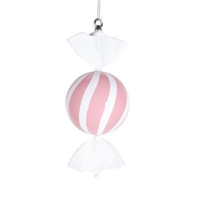 13'' Striped Food & Beverage Ball Ornament