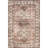Haskett Oriental Machine Woven Polyester Area Rug in Brown-91894710