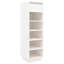 Union 5 Pair Solid Wood Shoe Storage Cabinet-326393213