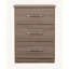 Table de chevet 3 tiroirs Seniz -314937020