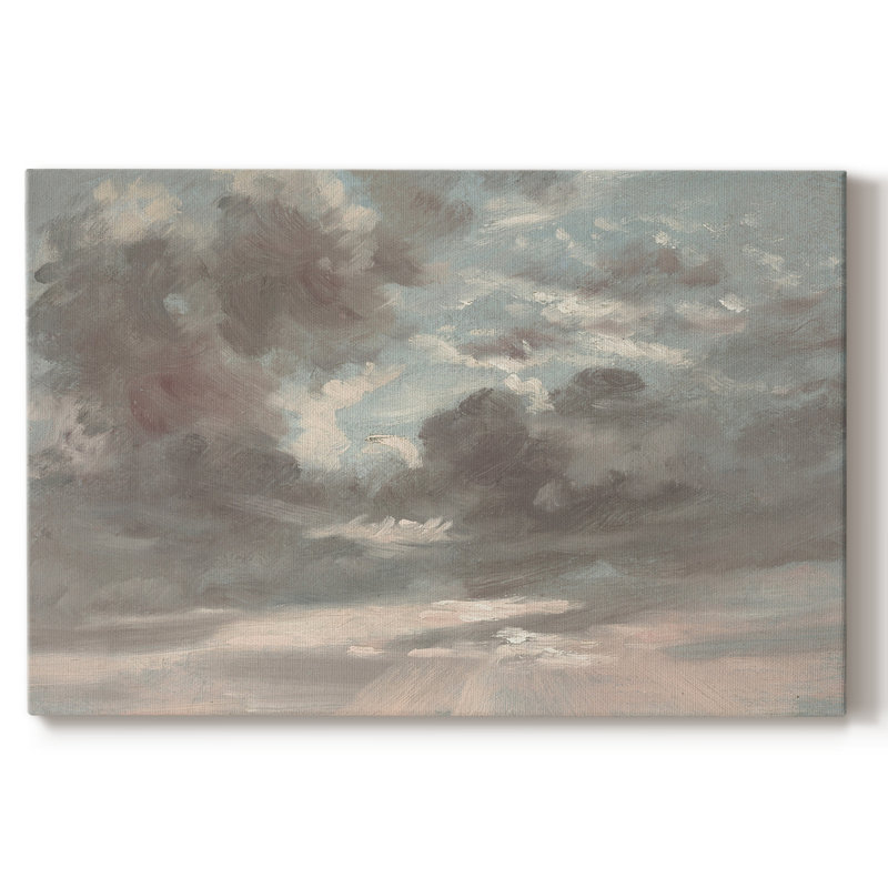Paysage rétro CCXXV, Toile tendue, H 19 po x l 28 po