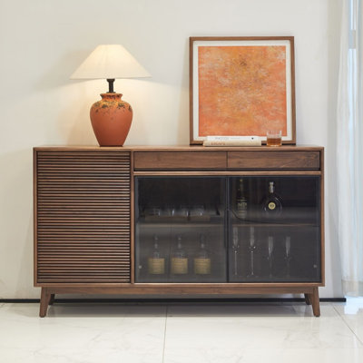 Retro Glass Sideboard