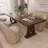 Upholstered Barrel Dining Chairs, Boucle Fabric Swivel Kitchen Chairs, Wingback Side Chairs, Armless Vanity Chairs-799292828