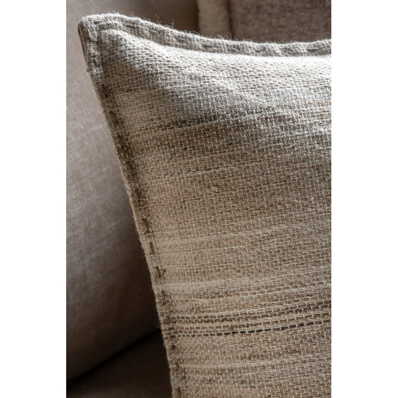 Grey Tonal Woven Cushion