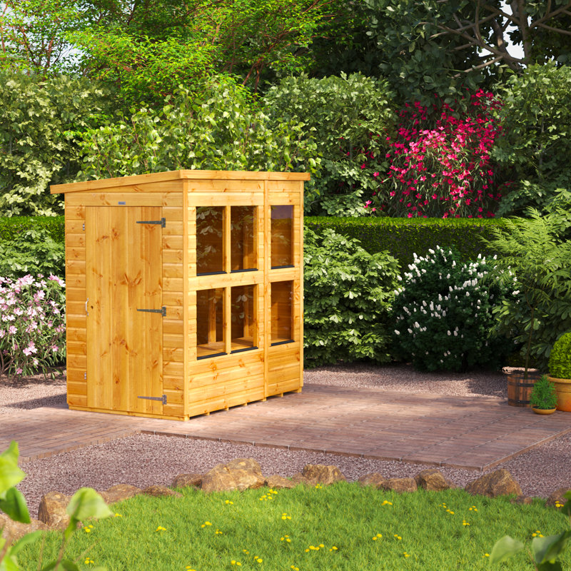 Powersheds 6 x 4ft Timber Tongue & Groove Pent Potting Shed