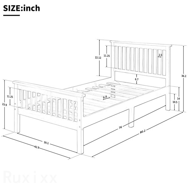 Dimensions du produit