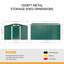 Garden Tool Storage Shed-110192063