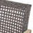 28.29 Inches Deep Outdoor Chair - And Wood Combination Modern Patio Seating & In Black