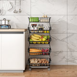 Medved 44.1'' H x 16.1'' W Utility Cart with Wheels