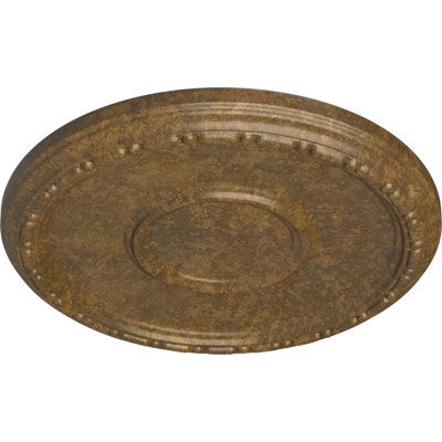 Médaillon de plafond H 16,5 po x l 16,5 po x P 1,5 po Medea
