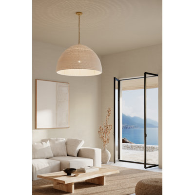 Luminaire suspendu 1 lumière Fernwood