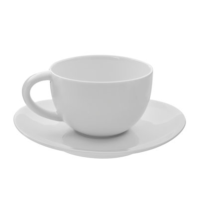 Royal Oval 10 oz. Teacup and Saucer