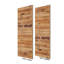 Dalle de porte horizontale en bois récupéré 32 po