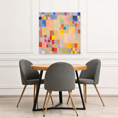«Flora On The Sand», reproduction d'art classique classique de fleurs colorées abstraites