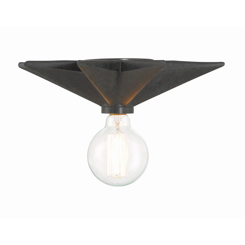 Gujral Steel Flush Mounted Sconce