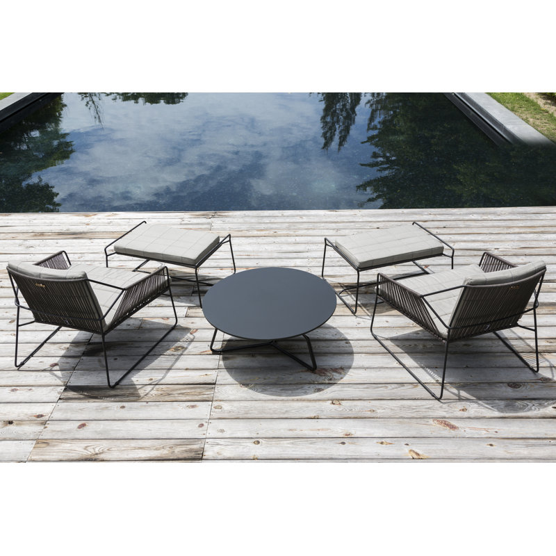 Serac Coffee Table, HPL White
