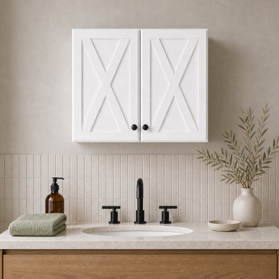 MDF Fire Resistant Laundry Room Organiser with Wheels