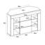 Milano Unfinished Entertainment Centre for TVs up to 43"-102747111