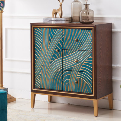 Modern Minimalist Multi-functional Accent Cabinet