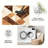 Marble Geometric Terracotta area rugs for Living Room, Soft and Comfortable, Suitable for all seasons, easy to maintain, machine washable Indoor floor mat, Under Table Farmhouse suitable for Bedroom, Dining Room, Study,  Balcony, Home Decor Patio-1457020990