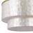 22" 4-Light Tiered Capiz Shell Drum Chandelier-6326706-6326707