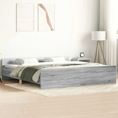 Marlow Home Co. Bed Frame With Headboard And Footboard
