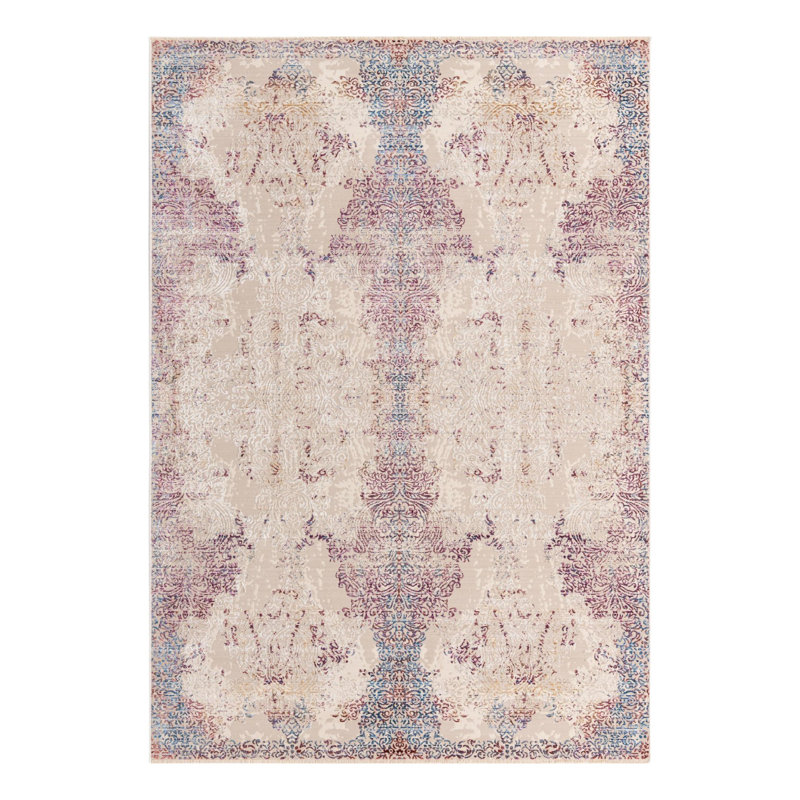 Oriental Indoor Rug, Rectangle 6' x 8'9"