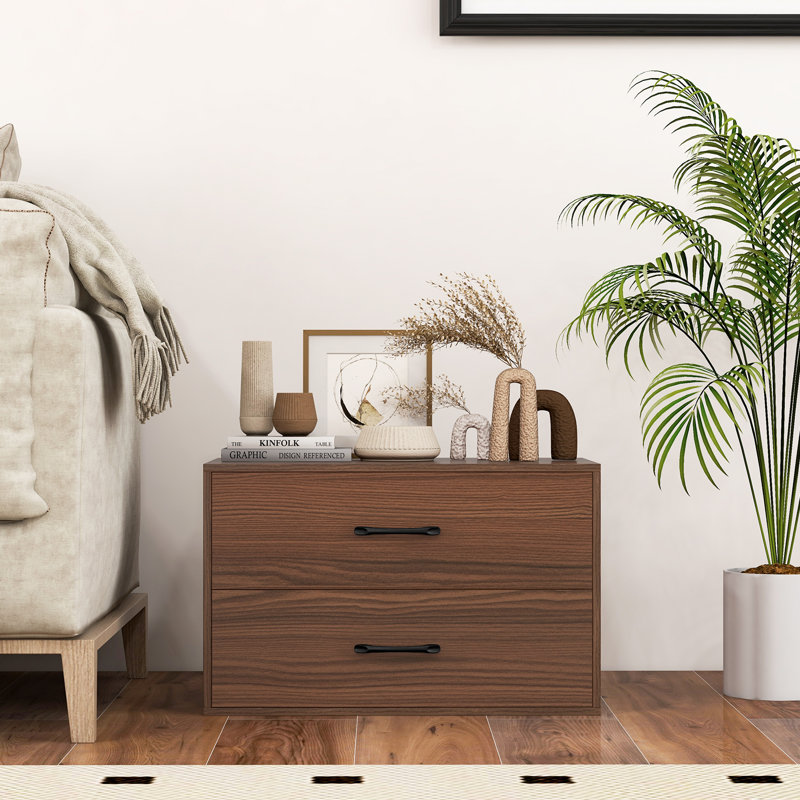 Artavia 23.5'' W 2 - Drawer Dresser, Brown