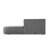 Velvet Upholstered Chaise Lounge