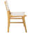 Alston Woven Leather & Solid Wood Dining Chair-1018038649