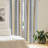Striped Semi-Sheer Rod Pocket Curtain Panels-2146568956