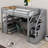 Hilderbran Kids Twin Loft Bed with Drawers-1077603219
