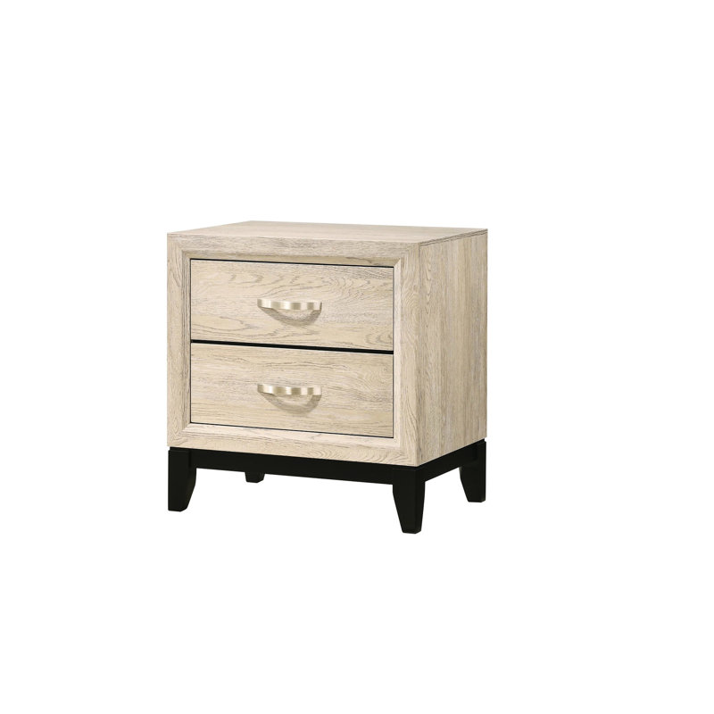 Table de chevet Modern 2, Blanc