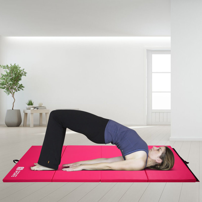 Tapis 96,06 po x l 48,03 po x 1,97 po, Rose rose