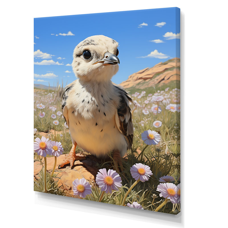 Art floral sur toile paysage campagne, Toile tendue, H 32 po x l 24 po x P 1 po