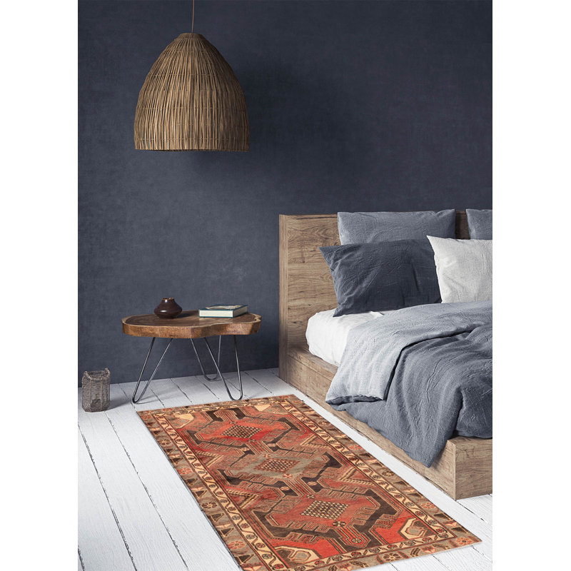 Andelz Red Rug 3'6" x 6'7"