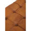 Waylan Genuine Leather Upholstered Bench