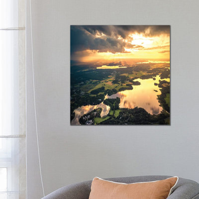 From Birds Eye II 1 Piece Wrapped Canvas Wall Art
