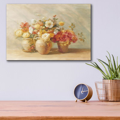 «Sunny Bouquet» par Danhui Nai, art mural en verre acrylique