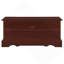 Commode rectangulaire en cèdre brun chaud