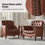 Annja 32" W Tufted Leather Armchair-79522924