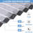 4 Pack 90L Under Bed Storage Containers, Closet Organizers and Storage Bins, Foldable Underbed Storage Bags for Blanket, Clothing, Comforter, Sweaters, Pillows, Linen Sheets, Wrapping Paper, Light gray-687899114