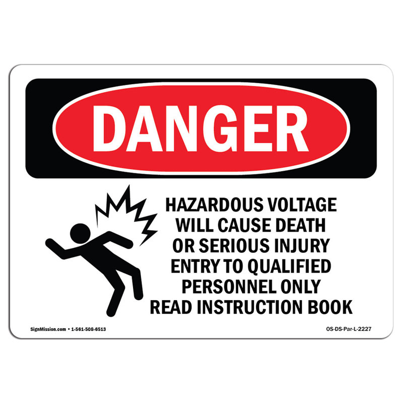 Heavy Duty Sign, 18" H x 24" W x 0.1" D