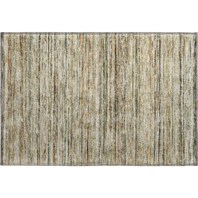 Premium Machine Washable Barry AMF1239 Stripes Rug