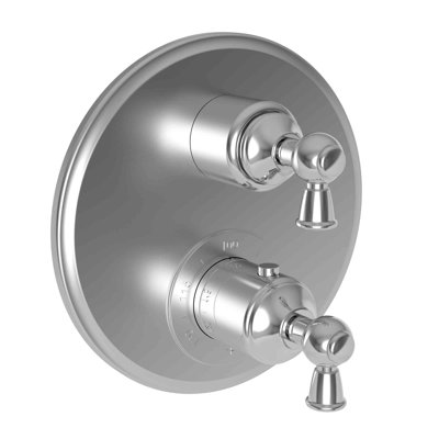 Aylesbury 1/2" Round Thermostatic Trim Plate With Handle