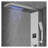 6-in-1 LED Shower Panel Tower System with Rainfall, Waterfall & Massage Jets - Stainless Steel Hydroelectric Wall-Mounted Set