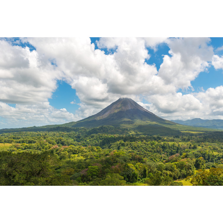 Arenal Volcano by Sl - Wrapped Canvas Print