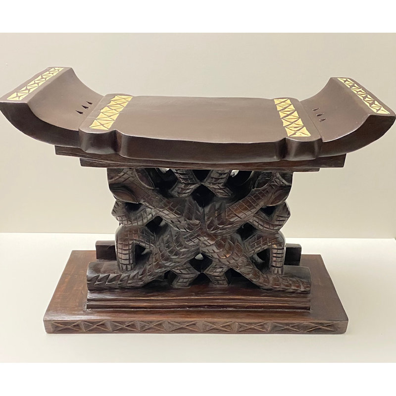 Tabouret d'appoint en bois massif