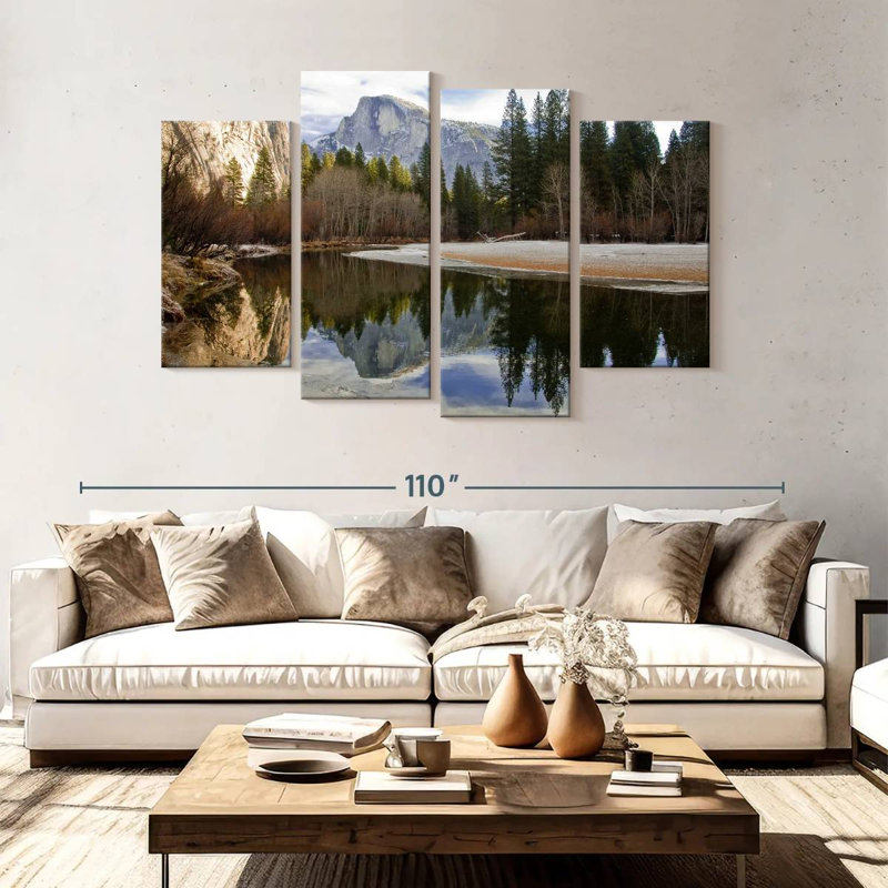 Half Dome Reflection, 54" H x 84" W
