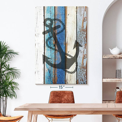 Wooden Nautical Canvas Print